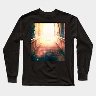 Light In Dark Forest Long Sleeve T-Shirt